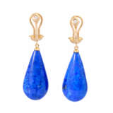 Convolute 4-piece, lapis lazuli jewelry, - photo 5