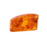Convolute ring and chain of amber, - Foto 5