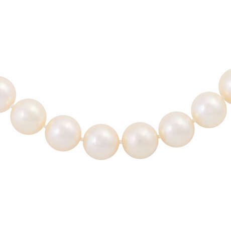 Necklace made of Akoya pearls, - фото 2