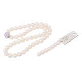 Necklace made of Akoya pearls, - фото 3