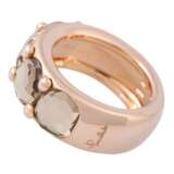 POMELLATO ring with 5 faceted citrines, - photo 5