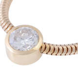 Necklace with solitaire brilliant cut diamond of 1.25 ct, - photo 5