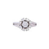 Ring with diamonds total ca. 0,75 ct, - Foto 2