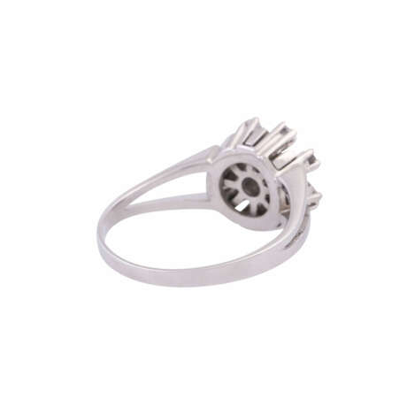 Ring with diamonds total ca. 0,50 ct, - Foto 3