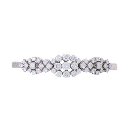 Bracelet with diamonds total ca. 2,6 ct, - фото 1