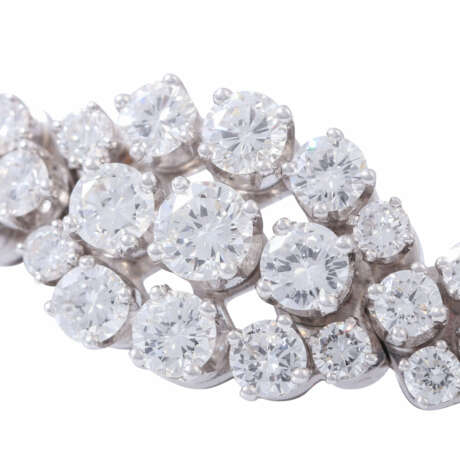 Bracelet with diamonds total ca. 2,6 ct, - Foto 5