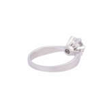 Ring with solitaire brilliant 1.37 ct, - photo 3
