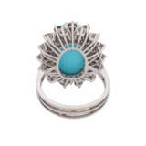 GÜBELIN ring with fine turquoise and diamonds - Foto 3