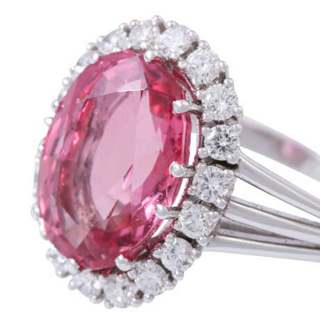Ring with pink spinel ca. 4 ct - Foto 5