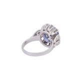 Ring with sapphire approx. 3 ct, - фото 3