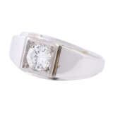 Solitaire ring with diamond of approx. 0.5 ct, - Foto 5