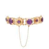 Bracelet "Blossoms" with amethysts, - фото 2