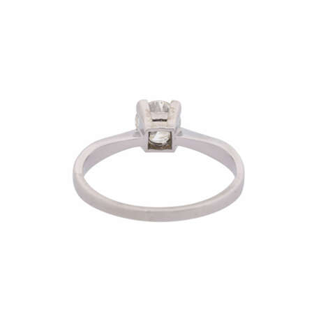 Solitaire ring with diamond of approx. 0.85 ct, - photo 3