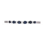 Bracelet with sapphires and diamonds - Foto 1