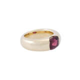 Ring with rhodolite (garnet) - photo 3