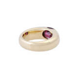 Ring with rhodolite (garnet) - фото 5