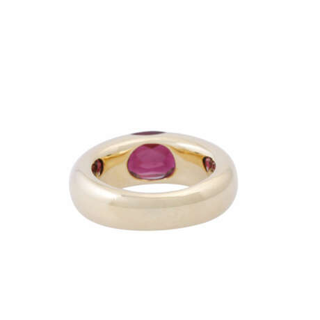 Ring with rhodolite (garnet) - фото 1