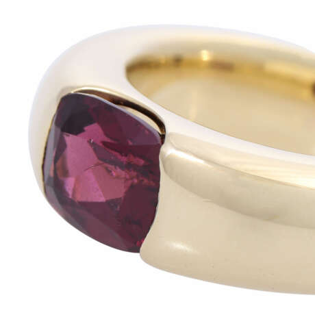 Ring with rhodolite (garnet) - photo 2