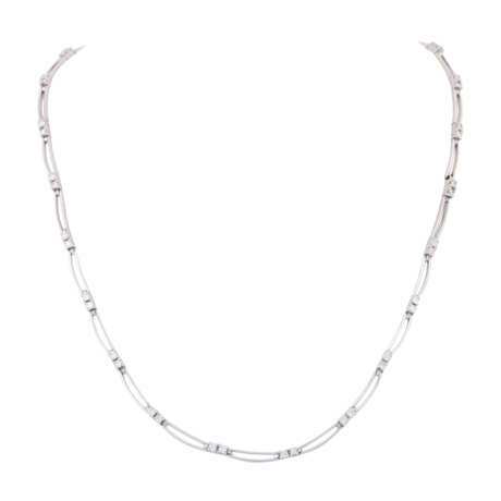Necklace with diamonds total 0,9 ct, - фото 1