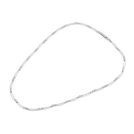 Necklace with diamonds total 0,9 ct, - photo 3