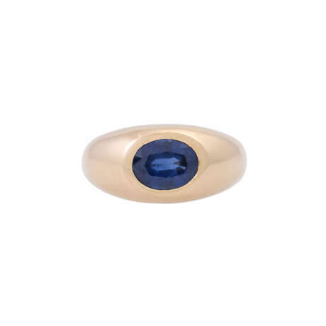 Ring with sapphire ca. 1,7 ct, - фото 2