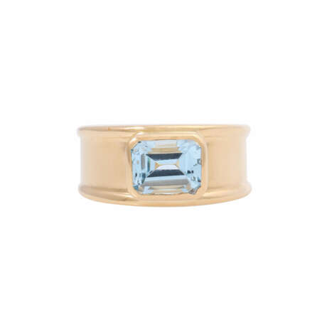 Ring with blue topaz - photo 2