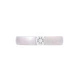 Ring with diamond solitaire ca. 0,35 ct, - Foto 2