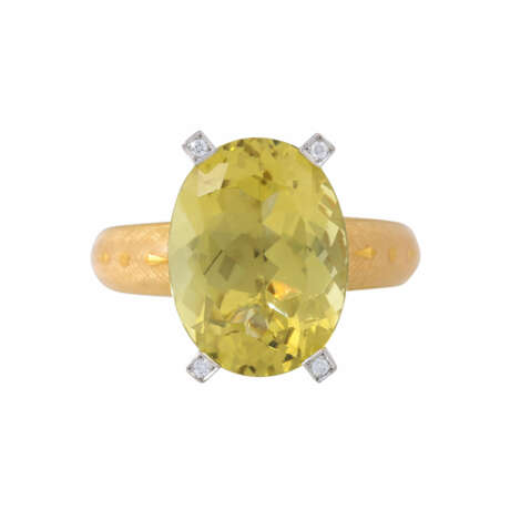VICTOR MAYER ring with gold beryl - Foto 2