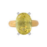 VICTOR MAYER ring with gold beryl - фото 2