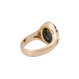 Ring with high fine black opal ca. 3,5 ct - Foto 3