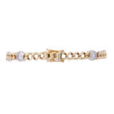 Bracelet with 7 diamonds total ca. 3,5 ct, - photo 2