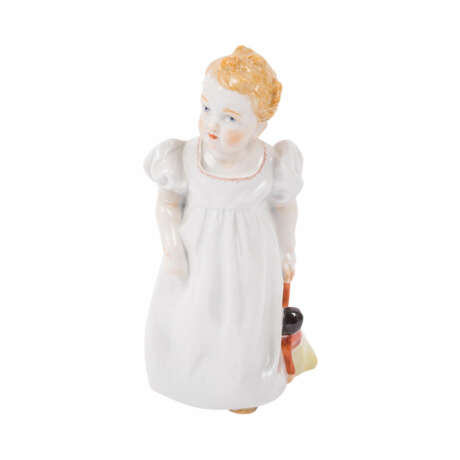 MEISSEN "Girl, with doll" - Foto 1