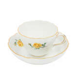 MEISSEN, Coffee service for 6 persons "Neumarseille Yellow Rose decor" 20.c. - Foto 2