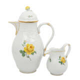 MEISSEN, Coffee service for 6 persons "Neumarseille Yellow Rose decor" 20.c. - photo 3