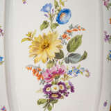 MEISSEN, extensive dinner service for 6 persons "Bouquet of flowers, scattered flowers and insect decor" 1860-1924 - Foto 2