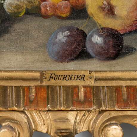 FOURNIER (XIX-XX) "Fruits arranged on table". - photo 5