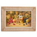 SMITH, JOHN F. (1934) 'Still life of fruit with grapes, apples and blackberries'. - photo 2