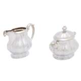 LUTZ & WEISS 4-piece coffee/tea pot, 800 silver, 20th c. - Foto 8