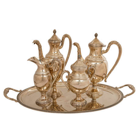 ITALY, Tea and coffee service, 925. Silver - Foto 1