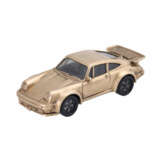 PORSCHE 930 Turbo miniature model solid gold, - фото 1