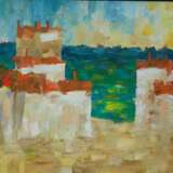летнее Холст на подрамнике Масляная живопись Импрессионизм Морской пейзаж минск 2022 г. - фото 1