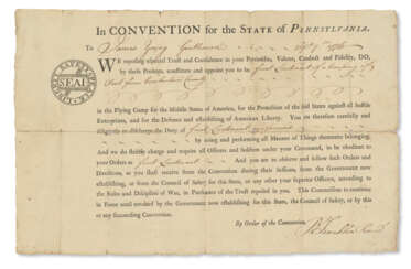 As President of the Pennsylvania Constitutional Convention