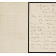 Three autograph letters - Auction archive