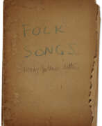 Woody Guthrie. Song lyrics and draft material