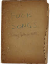 Song lyrics and draft material