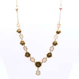 Opal Enamel Diamond Necklace - фото 2