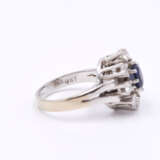 Sapphire Diamond Ring - Foto 5