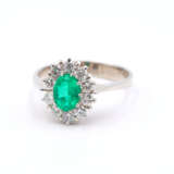 Emerald Diamond Ring - photo 1