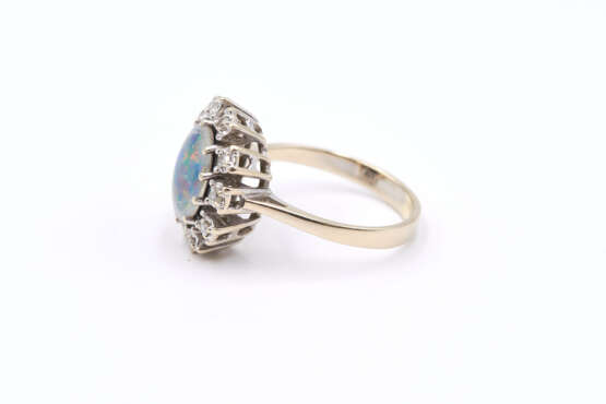 Opal Diamond Ring - фото 2