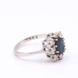 Sapphire Diamond Ring - фото 5